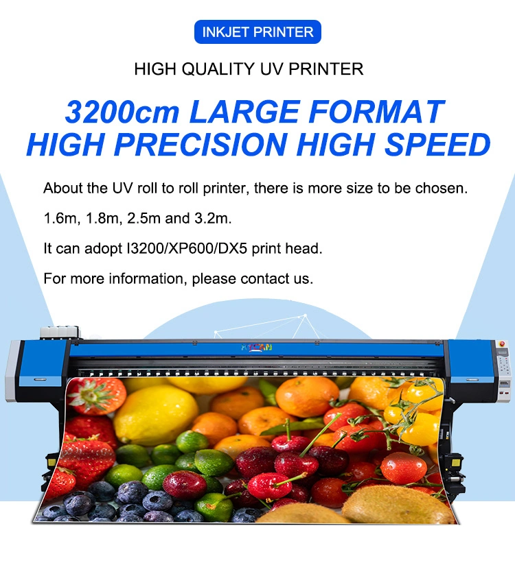 320cm 2PCS I3200 Banner UV Roll to Roll UV Printer