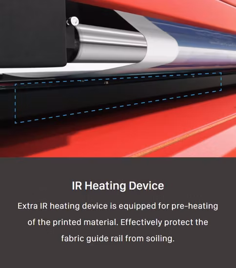 Stampante digitale a sublimazione di grande formato diretta su tessuto da 1,8 m per stampante tessile