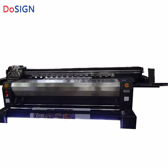 Macchina da stampa diretta su tessuto da 2,2 m Stampante digitale per nastri tessili di grande formato